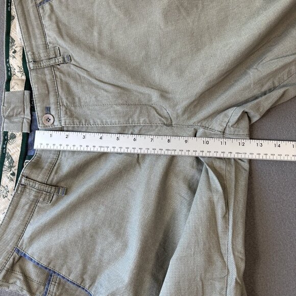 M.E.N.S Heinecke Klaproth Pants Mens 40 Green Modern Fit Outdoor Preppy Classic - Picture 4 of 16